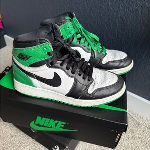 Nike Air Jordan 1 High Green Black White